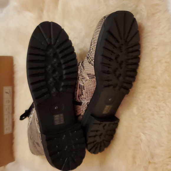 Anthropologie Shane Lace-up Boots- embossed snake - Picture 10 of 12